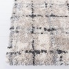 SAFAVIEH Fontana Shag Collection Area Rug – 9′ x 12′, Grey & Ivory, Modern Grid Design, Non-Shedding & Easy Care, 2-inch Thick Ideal for High Traffic Areas in Living Room, Bedroom (FNT868F)(Grey/Ivory)