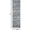 SAFAVIEH Galaxy Collection 8′ x 10′ Blue/Grey GAL113M Modern Non-Shedding Living Room Bedroom Dining Home Office Area Rug(Blue/Grey)