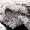 SAFAVIEH Horizon Shag Collection Area Rug – 9′ x 12′, Ivory & Rust, Modern Abstract Design, Non-Shedding & Easy Care, 2.5-inch Thick Ideal for High Traffic Areas in Living Room, Bedroom (HZN894P)(Grey/Ivory)