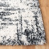 SAFAVIEH Hudson Shag Collection Area Rug – 9′ x 12′, Ivory & Dark Grey, Modern Abstract Design, Non-Shedding & Easy Care, 2-inch Thick Ideal for High Traffic Areas in Living Room, Bedroom (SGH294A)(Ivory/Dark Grey)