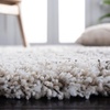 SAFAVIEH Hudson Shag Collection Area Rug – 9′ x 12′, Ivory & Grey, Modern Abstract Design, Non-Shedding & Easy Care, 2-inch Thick Ideal for High Traffic Areas in Living Room, Bedroom (SGH205A)(Ivory/Grey)