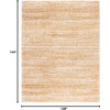 SAFAVIEH Hudson Shag Collection Area Rug – 9′ x 12′, Ivory/Gold, Geometric Design, Plush 1.9 Inch Thick Ideal for High Traffic Areas in Living Room, Bedroom, Dining (SGH295G)