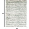 SAFAVIEH Hudson Shag Collection Area Rug – 9′ x 12′, Ivory/Green, Geometric Design, Plush 1.9 Inch Thick Ideal for High Traffic Areas in Living Room, Bedroom, Dining (SGH295X)