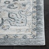 SAFAVIEH Isabella Collection Area Rug – 9′ x 12′, Light Blue & Cream, Oriental Design, Non-Shedding & Easy Care, Ideal for High Traffic Areas in Living Room, Bedroom (ISA940M)(Grey/Cream)
