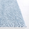 SAFAVIEH Lindsay Shag Collection Area Rug – 9′ x 12′, Beige, Modern Design, 2-inch Thick, Ideal for the Living Room, Dining, Bedroom (LNS560B)(Aqua)