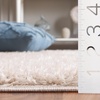 SAFAVIEH Lindsay Shag Collection Area Rug – 9′ x 12′, Beige, Modern Design, 2-inch Thick, Ideal for the Living Room, Dining, Bedroom (LNS560B)(Beige)