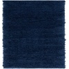 SAFAVIEH Lindsay Shag Collection Area Rug – 9′ x 12′, Beige, Modern Design, 2-inch Thick, Ideal for the Living Room, Dining, Bedroom (LNS560B)(Navy)