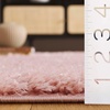 SAFAVIEH Lindsay Shag Collection Area Rug – 9′ x 12′, Beige, Modern Design, 2-inch Thick, Ideal for the Living Room, Dining, Bedroom (LNS560B)(Pink)