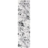 SAFAVIEH Lindsay Shag Collection Area Rug – 9′ x 12′, Grey & Black Ivory, Modern Design, 2-inch Thick, Ideal for the Living Room, Dining, Bedroom (LNS556G)(Grey/Black Ivory)