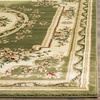 SAFAVIEH Lyndhurst Collection Area Rug – 8′ x 11′, Red & Ivory, Traditional European Medallion Design, Non-Shedding & Easy Care, Ideal for High Traffic Areas in Living Room, Bedroom (LNH218C)(Sage/Ivory)