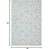 SAFAVIEH Micro-Loop Collection 6′ x 9′ BlueBeige MLP535M Handmade Premium Wool Living Room Dining Bedroom Area Rug(Blue/Beige)