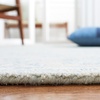 SAFAVIEH Micro-Loop Collection 6′ x 9′ BlueBeige MLP535M Handmade Premium Wool Living Room Dining Bedroom Area Rug(Blue/Beige)