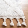 SAFAVIEH Moroccan Tassel Shag Collection Area Rug – 9′ x 12′, Beige & Grey, Boho Design, Non-Shedding & Easy Care, 2-inch Thick Ideal for High Traffic Areas in Living Room, Bedroom (MTS638A)(Beige/Grey)