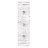 SAFAVIEH Moroccan Tassel Shag Collection Area Rug – 9′ x 12′, Ivory & Grey, Boho Design, Non-Shedding & Easy Care, 2-inch Thick Ideal for High Traffic Areas in Living Room, Bedroom (MTS614A)(Ivory/Grey)