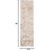 SAFAVIEH Paris Shag Collection Area Rug – 9′ x 12′, Dark Beige, Handmade Silken Glam, 2-inch Thick Ideal for High Traffic Areas in Living Room, Bedroom (SG512T)(Dark Beige)