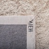 SAFAVIEH Paris Shag Collection Area Rug – 9′ x 12′, Dark Beige, Handmade Silken Glam, 2-inch Thick Ideal for High Traffic Areas in Living Room, Bedroom (SG512T)(Dark Beige)