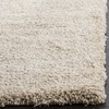 SAFAVIEH Santa Monica Shag Collection 8′ x 10′ Navy SGN725 Solid Non-Shedding Living Room Bedroom Dining Room Entryway Plush 2-inch Thick Area Rug(Beige)