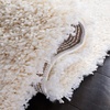 SAFAVIEH Santa Monica Shag Collection 8′ x 10′ Navy SGN725 Solid Non-Shedding Living Room Bedroom Dining Room Entryway Plush 2-inch Thick Area Rug(Ivory)