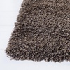 SAFAVIEH Santa Monica Shag Collection 8′ x 10′ Navy SGN725 Solid Non-Shedding Living Room Bedroom Dining Room Entryway Plush 2-inch Thick Area Rug(Mushroom)
