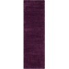 SAFAVIEH Santa Monica Shag Collection 8′ x 10′ Navy SGN725 Solid Non-Shedding Living Room Bedroom Dining Room Entryway Plush 2-inch Thick Area Rug(Purple)