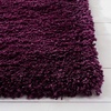 SAFAVIEH Santa Monica Shag Collection 8′ x 10′ Navy SGN725 Solid Non-Shedding Living Room Bedroom Dining Room Entryway Plush 2-inch Thick Area Rug(Purple)