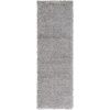 SAFAVIEH Santa Monica Shag Collection 8′ x 10′ Navy SGN725 Solid Non-Shedding Living Room Bedroom Dining Room Entryway Plush 2-inch Thick Area Rug(Silver)