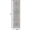 SAFAVIEH Sofia Collection Area Rug – 9′ x 12′, Blue & Beige, Vintage Oriental Distressed Design, Non-Shedding & Easy Care, Ideal for High Traffic Areas in Living Room, Bedroom (SOF378C)(Dark Grey/Beige)