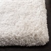 SAFAVIEH Supreme Shag Collection 8′ x 10′ Light Blue SGS621D Handmade Solid 1.5-inch Thick Area Rug(Ivory)