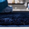 SAFAVIEH Tahoe Shag Collection Area Rug – 9′ x 12′, Beige, Solid Design, Non-Shedding & Easy Care, 1.2-inch Thick Ideal for High Traffic Areas in Living Room, Bedroom (THO670B)(Navy)