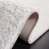 SAFAVIEH Tahoe Shag Collection Area Rug – 9′ x 12′, Beige, Solid Design, Non-Shedding & Easy Care, 1.2-inch Thick Ideal for High Traffic Areas in Living Room, Bedroom (THO670B)(White)