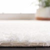 SAFAVIEH Tahoe Shag Collection Area Rug – 9′ x 12′, Beige, Solid Design, Non-Shedding & Easy Care, 1.2-inch Thick Ideal for High Traffic Areas in Living Room, Bedroom (THO670B)(White)