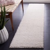 SAFAVIEH Tahoe Shag Collection Area Rug – 9′ x 12′, Beige, Solid Design, Non-Shedding & Easy Care, 1.2-inch Thick Ideal for High Traffic Areas in Living Room, Bedroom (THO670B)(Silver)