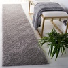 SAFAVIEH Tahoe Shag Collection Area Rug – 9′ x 12′, Beige, Solid Design, Non-Shedding & Easy Care, 1.2-inch Thick Ideal for High Traffic Areas in Living Room, Bedroom (THO670B)(Grey)