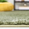 SAFAVIEH Tahoe Shag Collection Area Rug – 9′ x 12′, Beige, Solid Design, Non-Shedding & Easy Care, 1.2-inch Thick Ideal for High Traffic Areas in Living Room, Bedroom (THO670B)(Sage)