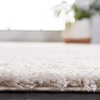 SAFAVIEH Tahoe Shag Collection Area Rug – 9′ x 12′, Beige, Solid Design, Non-Shedding & Easy Care, 1.2-inch Thick Ideal for High Traffic Areas in Living Room, Bedroom (THO670B)(Silver)
