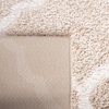 SAFAVIEH Tahoe Shag Collection Area Rug – 9′ x 12′, Black & White, Trellis Design, Non-Shedding & Easy Care, 1.2-inch Thick Ideal for High Traffic Areas in Living Room, Bedroom (THO675Z)(Beige/White)