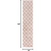 SAFAVIEH Tahoe Shag Collection Area Rug – 9′ x 12′, Black & White, Trellis Design, Non-Shedding & Easy Care, 1.2-inch Thick Ideal for High Traffic Areas in Living Room, Bedroom (THO675Z)(Beige/White)
