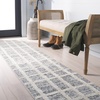 Martha Stewart x SAFAVIEH Area Rug Collection – 8′ x 10′, Dark Grey & Ivory, Non-Shedding & Easy Cleaning, Ideal for Living Room, Bedroom, Office, Dining Space (MSR0755F)(Dark Grey/Ivory)