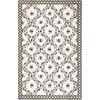 Ivory/Light Blue