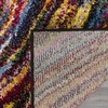 SAFAVIEH Area Rug 8×10 – Fiesta Shag Collection – Large – Multi, Modern Abstract Design, Non-Shedding & Easy Cleaning, Ideal for Living Room, Bedroom, Dining Space (FSG360M)(Multi Color)