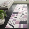 Ivory/Purple