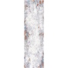 SAFAVIEH Berber Shag Collection Area Rug – 9′ x 12′, Blue Rust & Ivory, Modern Abstract Design, Non-Shedding & Easy Care, 1.25-inch Thick Ideal for High Traffic Areas in Living Room, Bedroom (BER543A)(Blue Rust/Ivory)