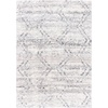 SAFAVIEH Fontana Shag Collection Area Rug – 9′ x 12′, Ivory & Grey, Modern Design, Non-Shedding & Easy Care, 2-inch Thick Ideal for High Traffic Areas in Living Room, Bedroom (FNT881A)(Ivory/Grey)