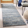 SAFAVIEH Galaxy Collection 8′ x 10′ Blue/Grey GAL113M Modern Non-Shedding Living Room Bedroom Dining Home Office Area Rug(Blue/Grey)