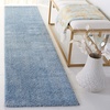 SAFAVIEH Tahoe Shag Collection Area Rug – 9′ x 12′, Beige, Solid Design, Non-Shedding & Easy Care, 1.2-inch Thick Ideal for High Traffic Areas in Living Room, Bedroom (THO670B)(Blue)