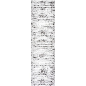 SAFAVIEH Area Rug 8×10 – Berber Shag Collection – Large – Grey & Dark Grey, Modern Design, Non-Shedding & Easy Cleaning, Plush Thick Pile, Ideal for Living Room, Bedroom, Dining Space (BER539F)(Grey/Dark Grey)