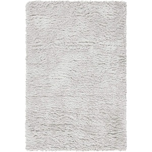 SAFAVIEH Area Rug 8×10 – Madrid Shag Collection – Large – Charcoal, Solid Pattern, Non-Shedding & Easy Cleaning, Ultra Plush Thick Pile, Ideal for Living Room, Bedroom, Dining Space (MDG256H)(Silver)
