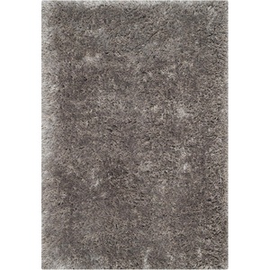 SAFAVIEH Area Rug 8×10 – South Beach Shag Collection – Large – Snow White, Handmade, Ultra Plush Thick Pile, Ideal for Living Room, Bedroom, Dining Space (SBS562A)(Silver)