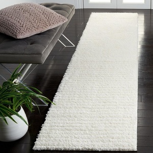 SAFAVIEH Area Rug 8×10 – Tahoe Shag Collection – Large – Beige, Modern Design, Non-Shedding & Easy Cleaning, Plush Thick Pile, Ideal for Living Room, Bedroom, Dining Space (THO651B)(Ivory)
