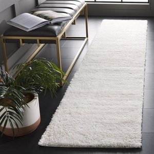 SAFAVIEH Area Rug 8×10 – Tahoe Shag Collection – Large – Ivory & Grey, Modern Design, Non-Shedding & Easy Cleaning, Plush Thick Pile, Ideal for Living Room, Bedroom, Dining Space (THO653A)(Ivory/Taupe)